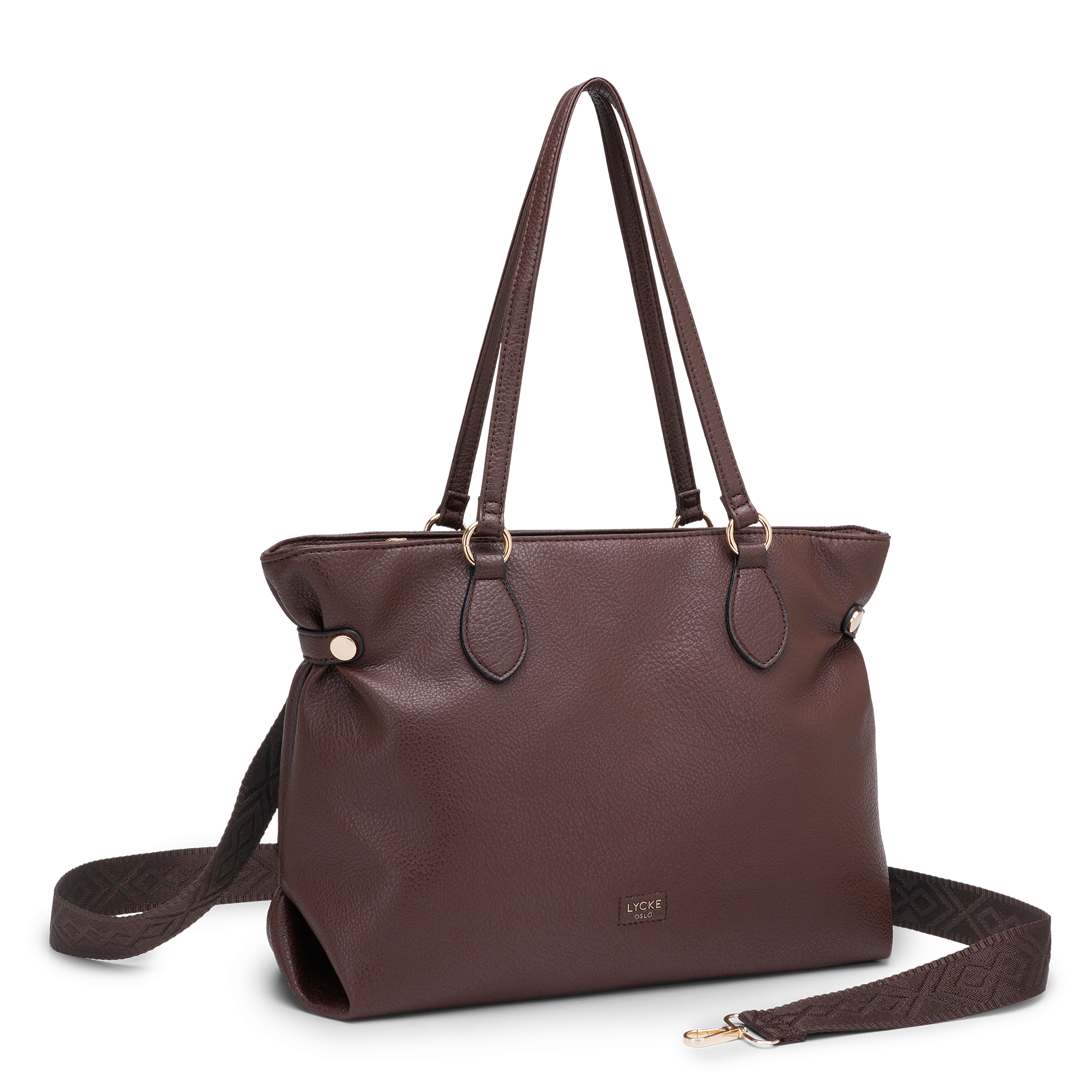 Lycke Totebag Alma mörkbrun