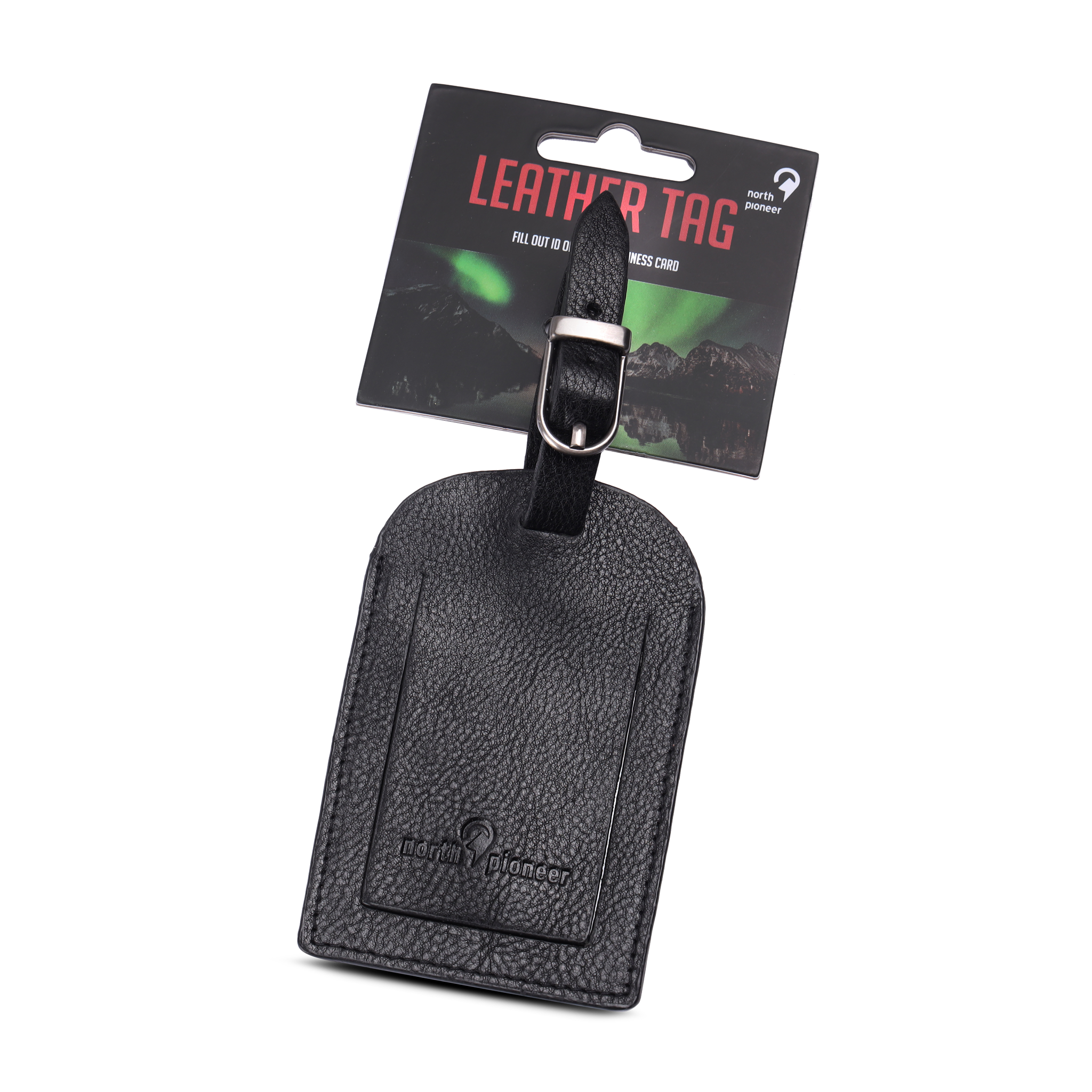 North Pioneer Luggagetag svart