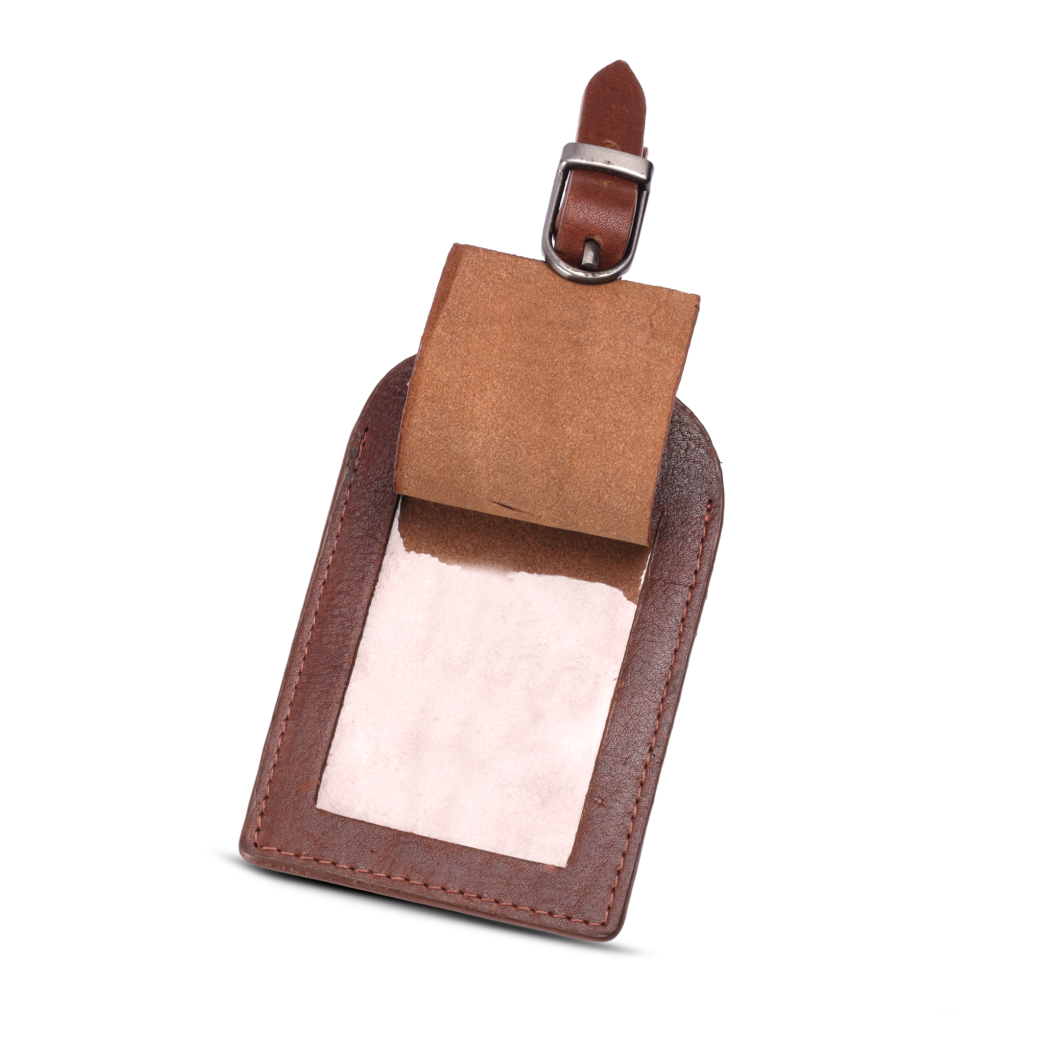 North Pionner Luggagetag brun