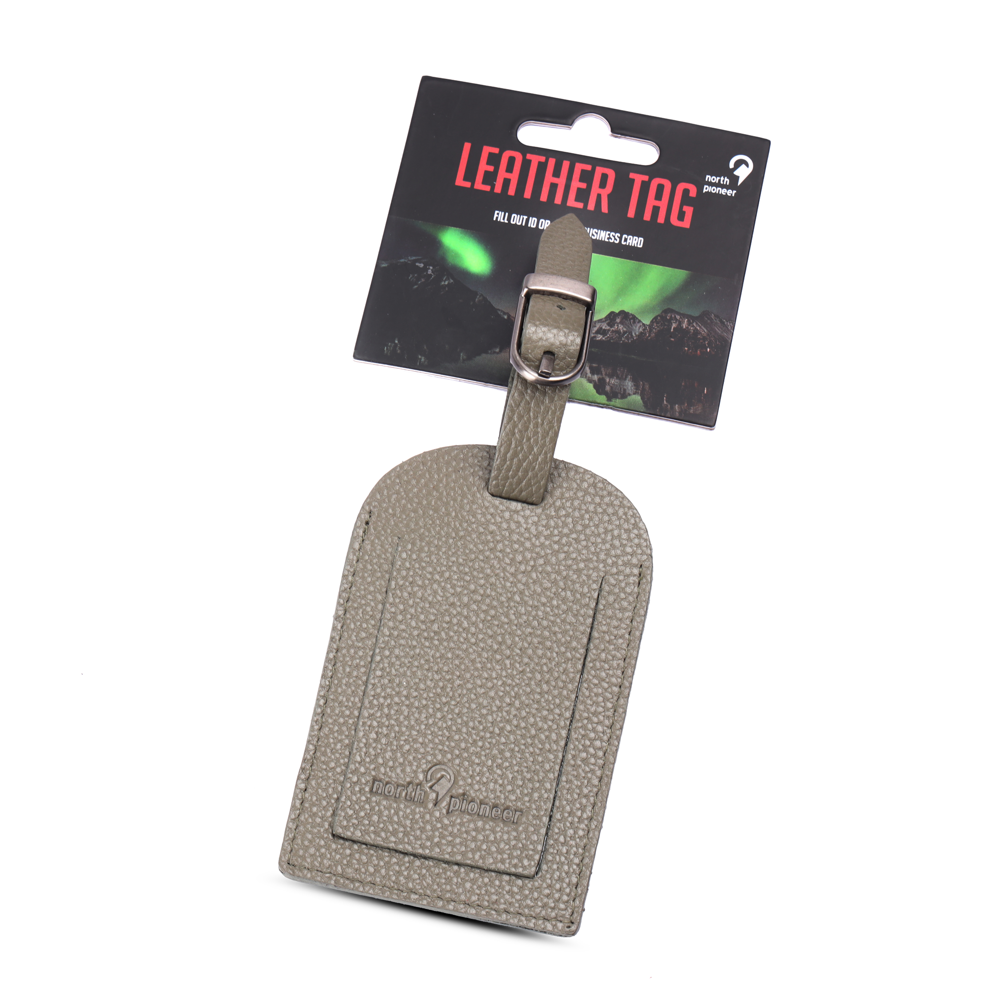North Pioneer Luggagetag grön