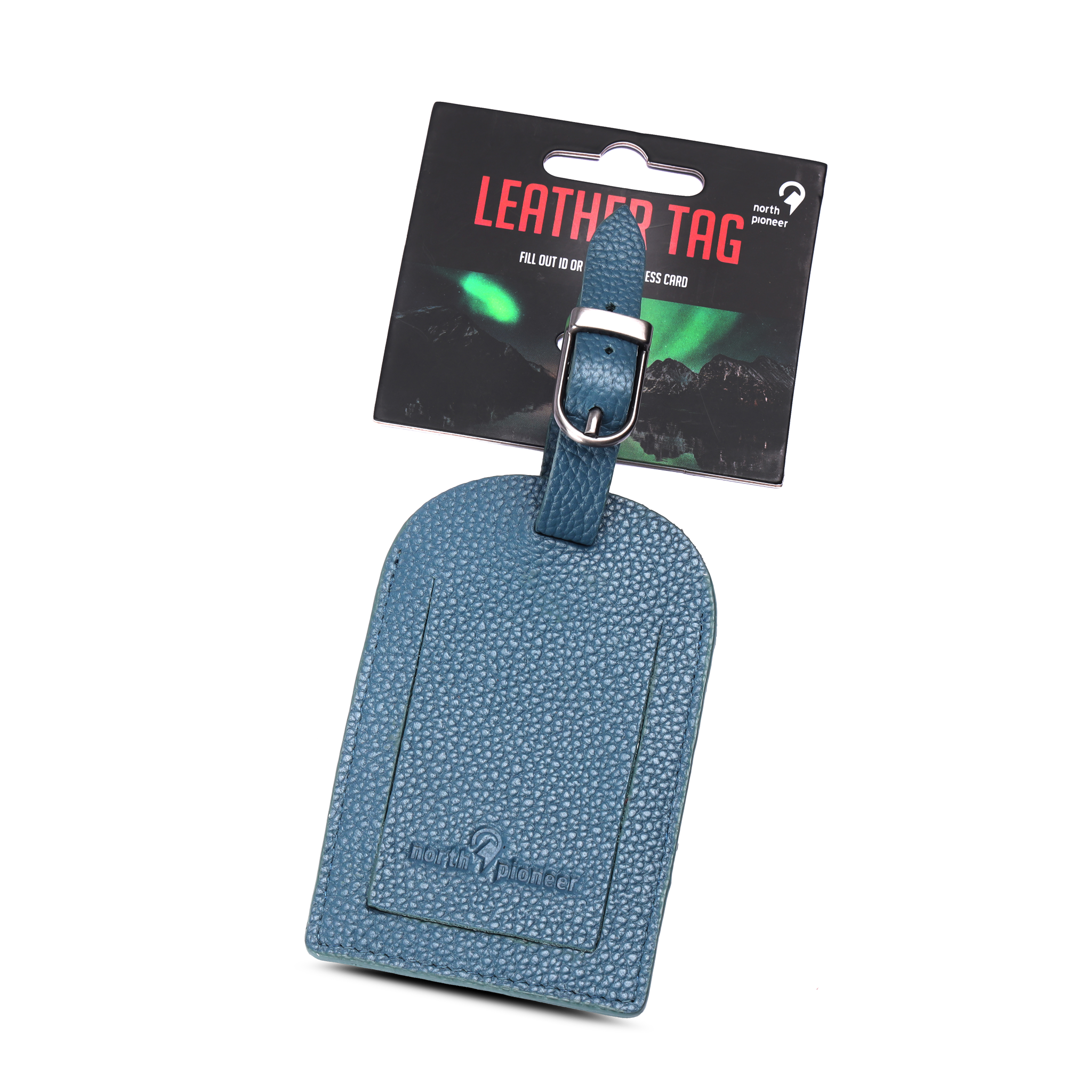 North Pionner Luggagetag petrol