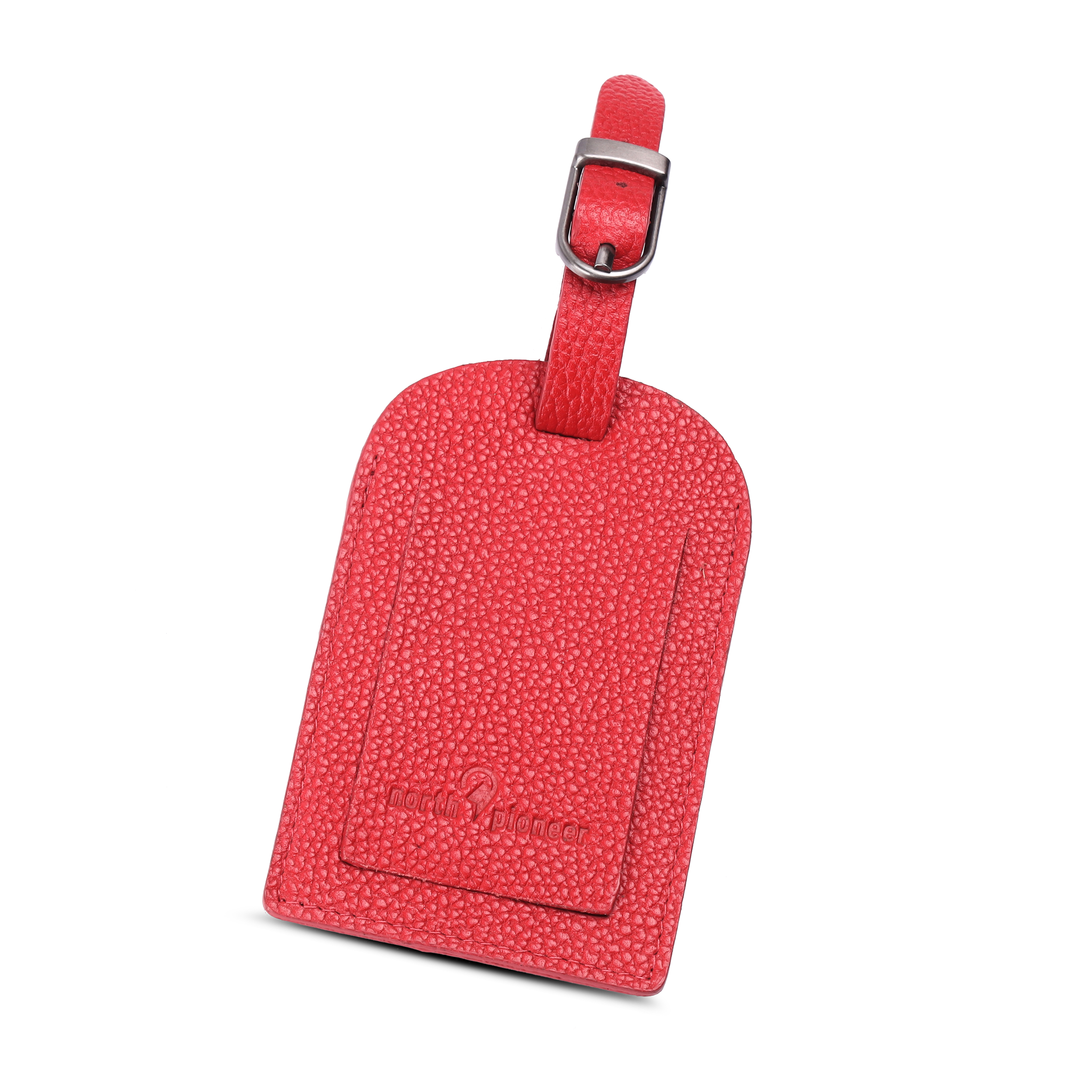 North Pioneer Luggagetag röd