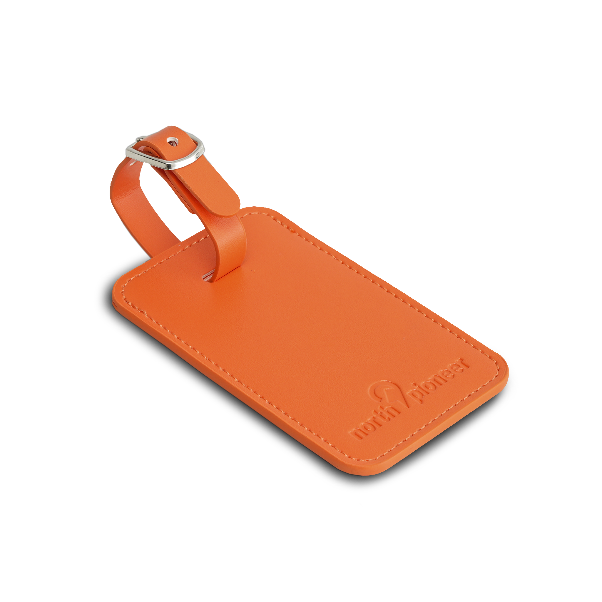 North Pioneer bagagetag orange