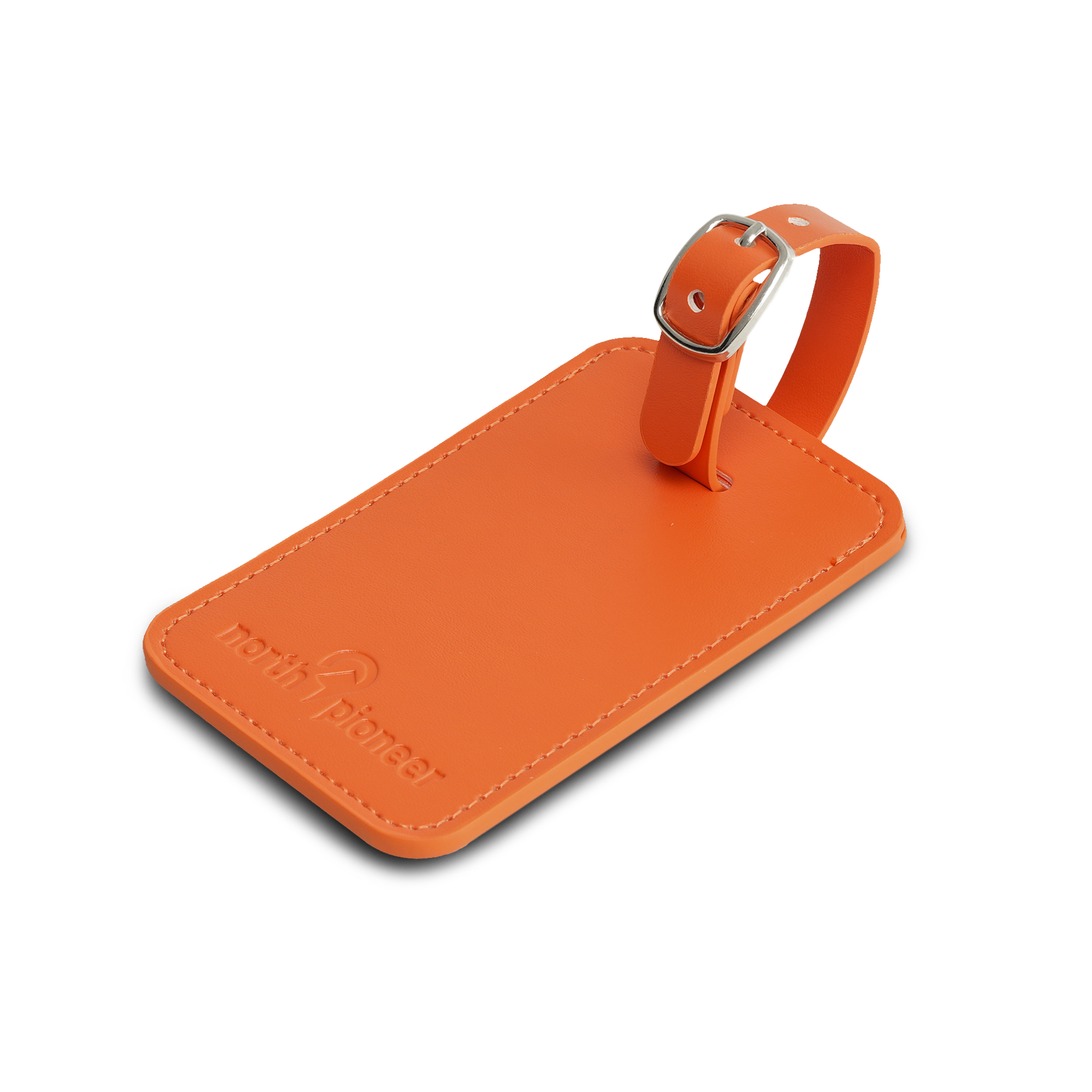 North Pioneer bagagetag orange
