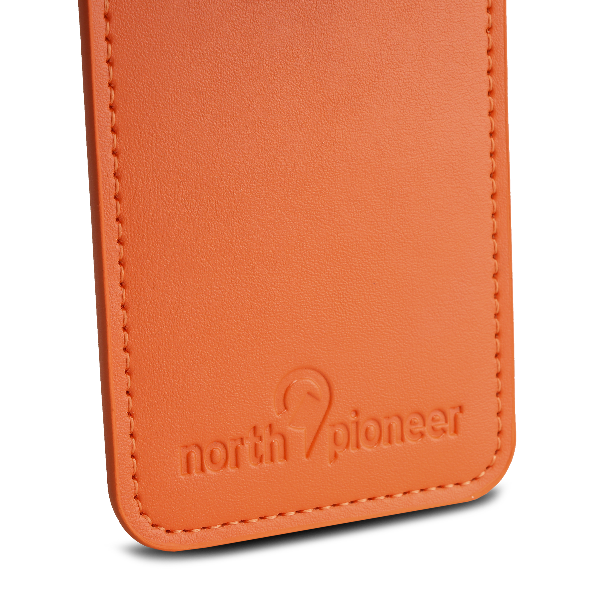 North Pioneer bagagetag orange
