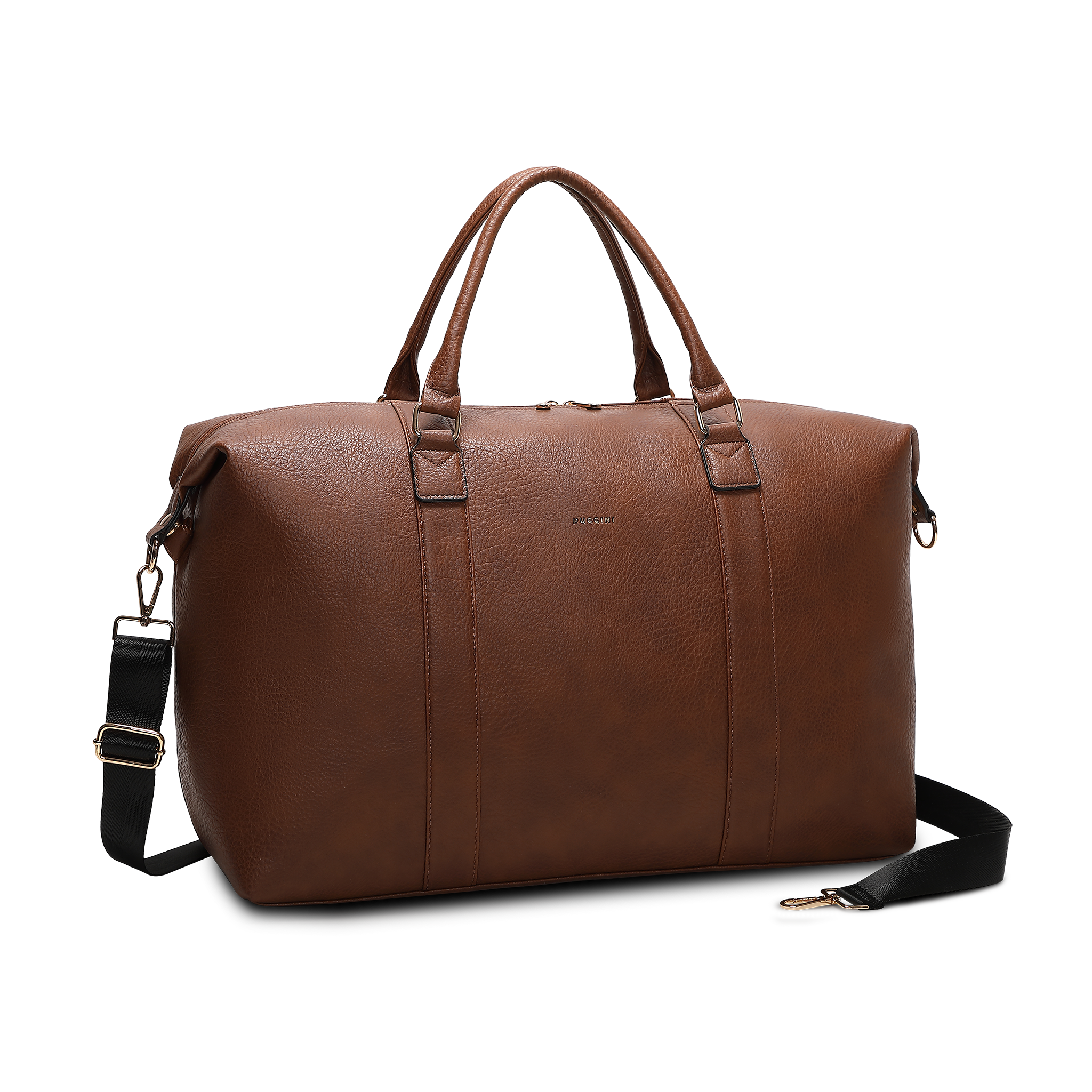 Puccini Weekendbag Disa brun
