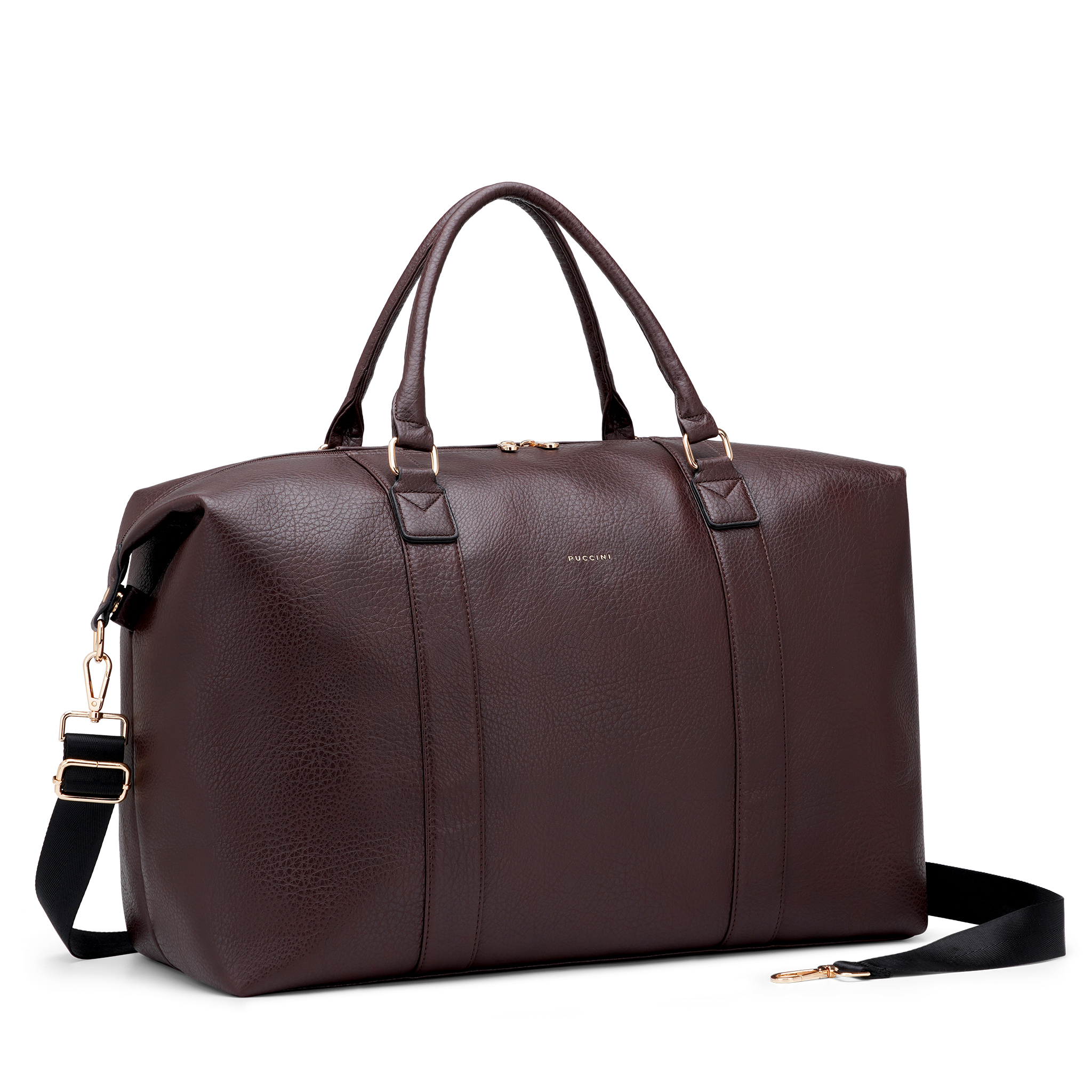 Puccini Weekendbag Disa mörkbrun