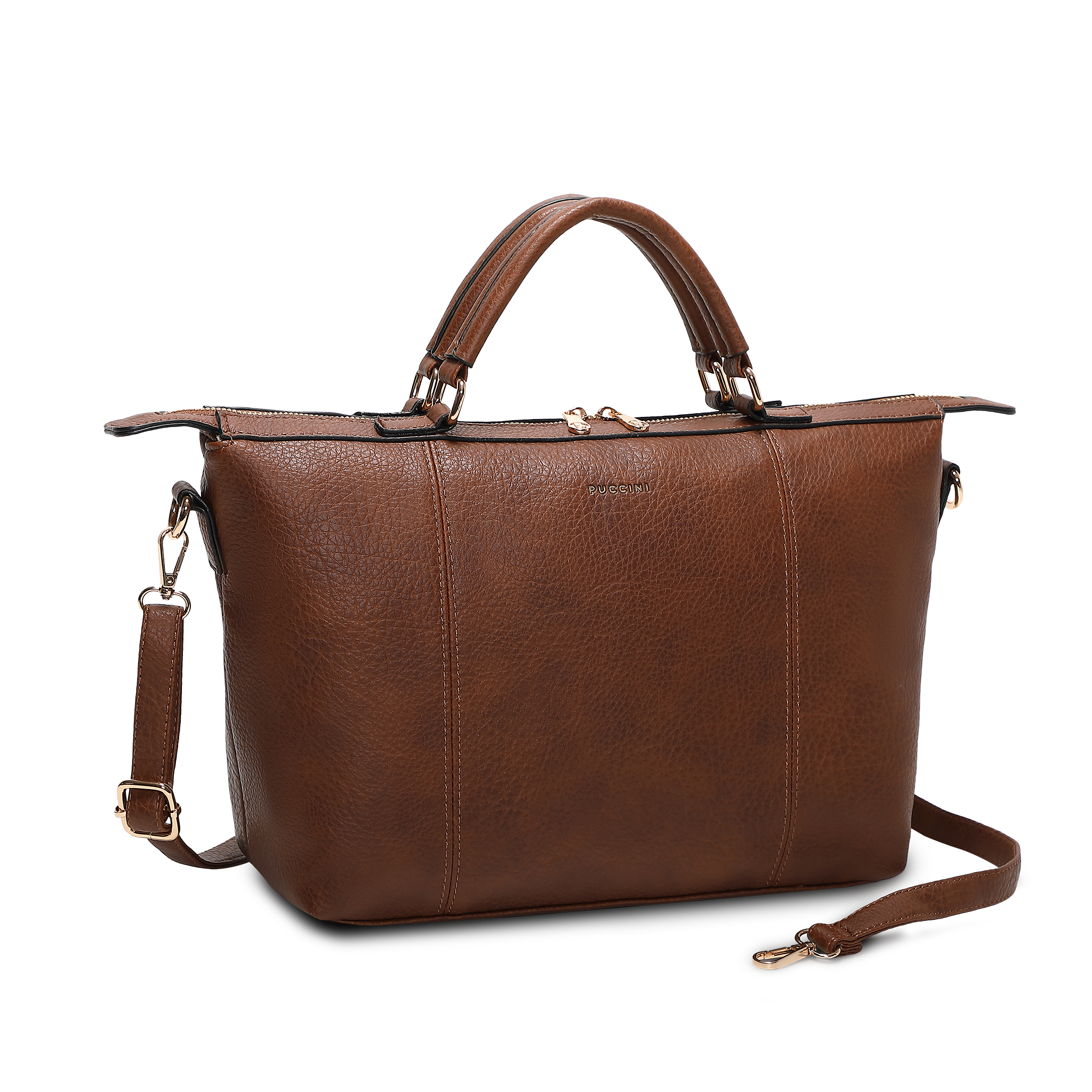 Puccini Handbag Disa brun