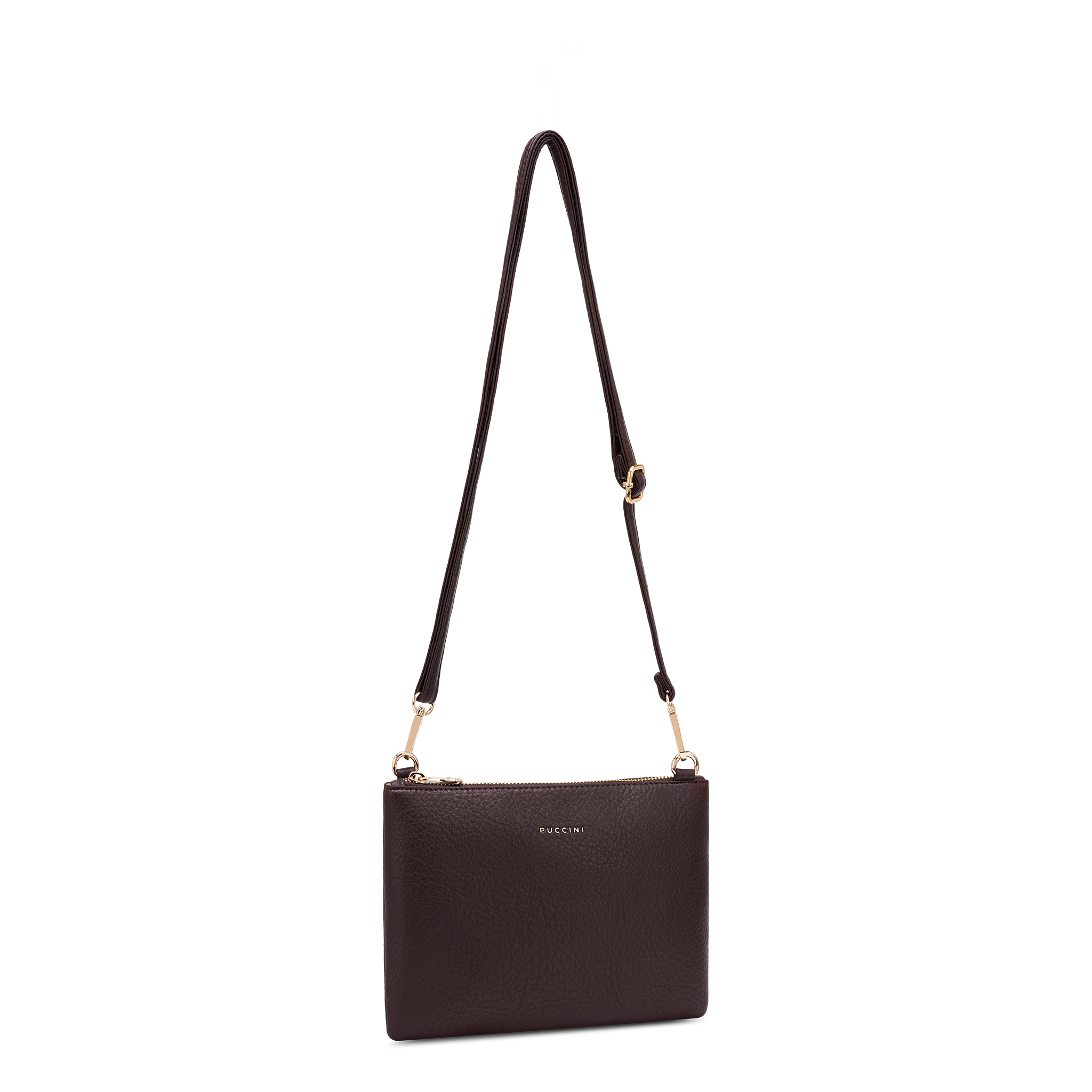 Puccini Crossbody mörkbrun