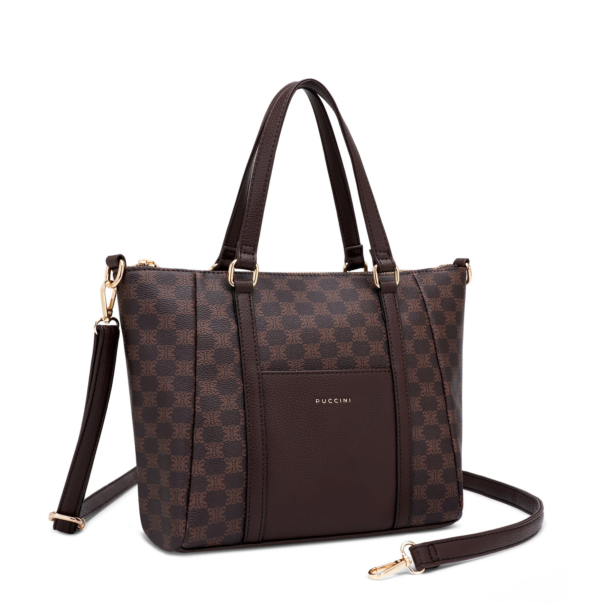 Puccini Totebag mörkbrun