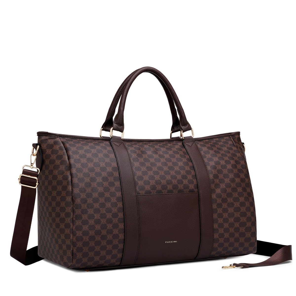 Puccini Weekendbag Louisa mörkbrun