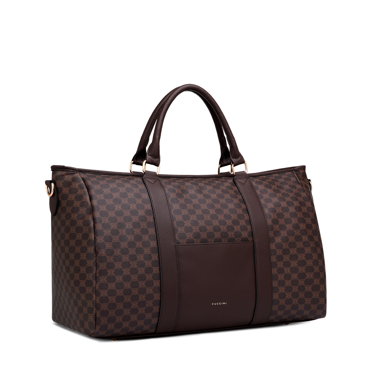 Puccini Weekendbag Louisa mörkbrun