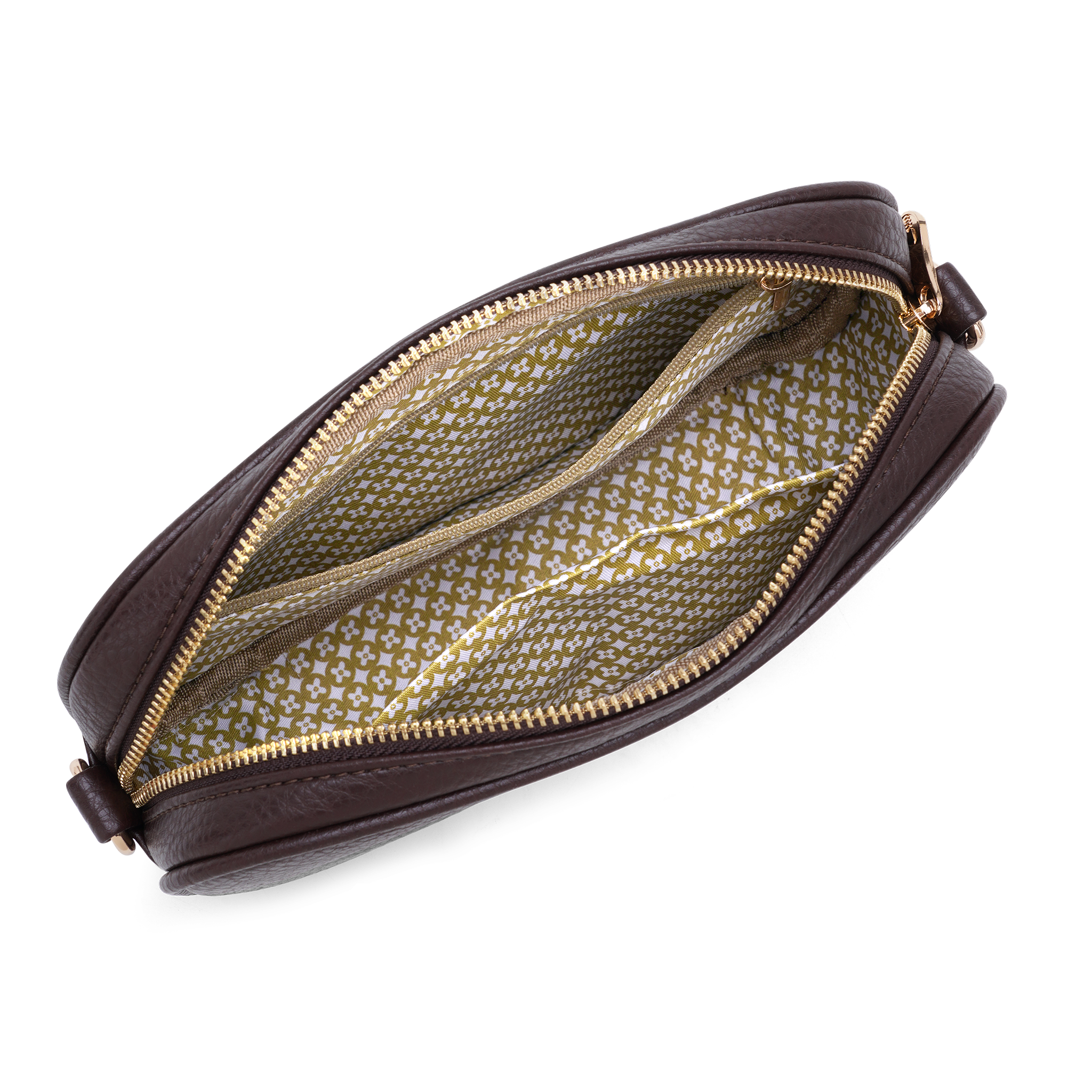 Puccini Crossbody Disa mörkbrun
