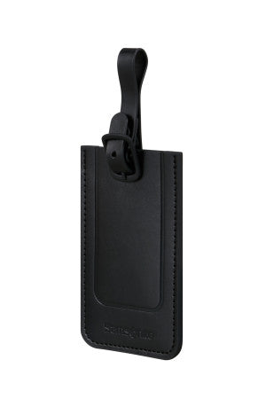Samsonite TA REVOLUTION RECTANGLE LUGGAGE TAG x2 BLACK