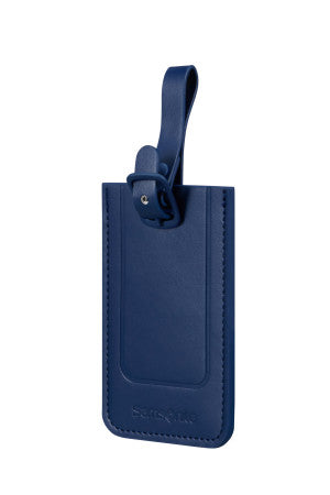 Samsonite TA REVOLUTION RECTANGLE LUGGAGE TAG x2 MIDNIGHT BLUE