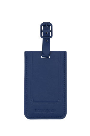 Samsonite TA REVOLUTION RECTANGLE LUGGAGE TAG x2 MIDNIGHT BLUE