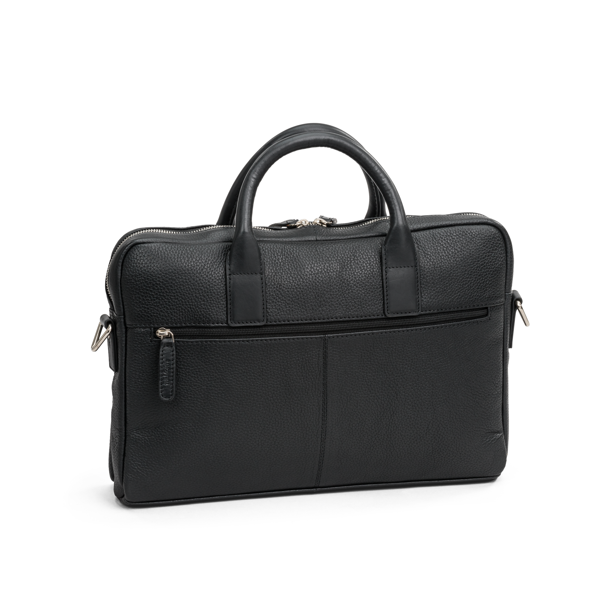 The Monte Datorväska 15" skinn svart