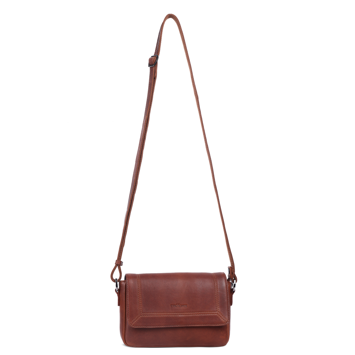 The Monte Lockväska cognac