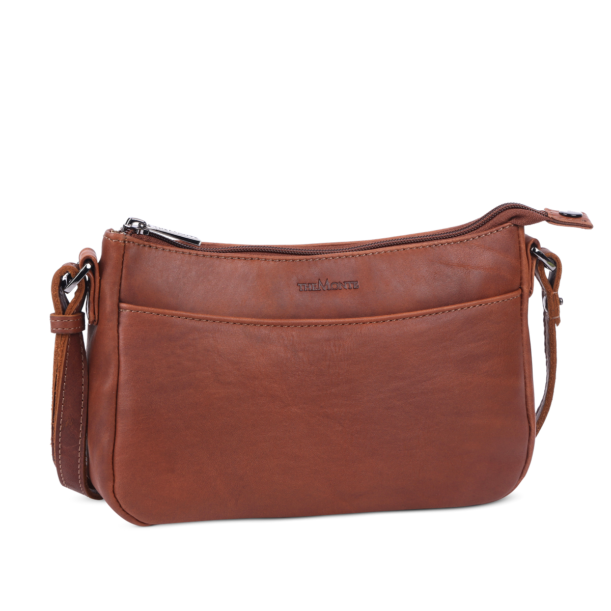 The Monte Crossbody cognac