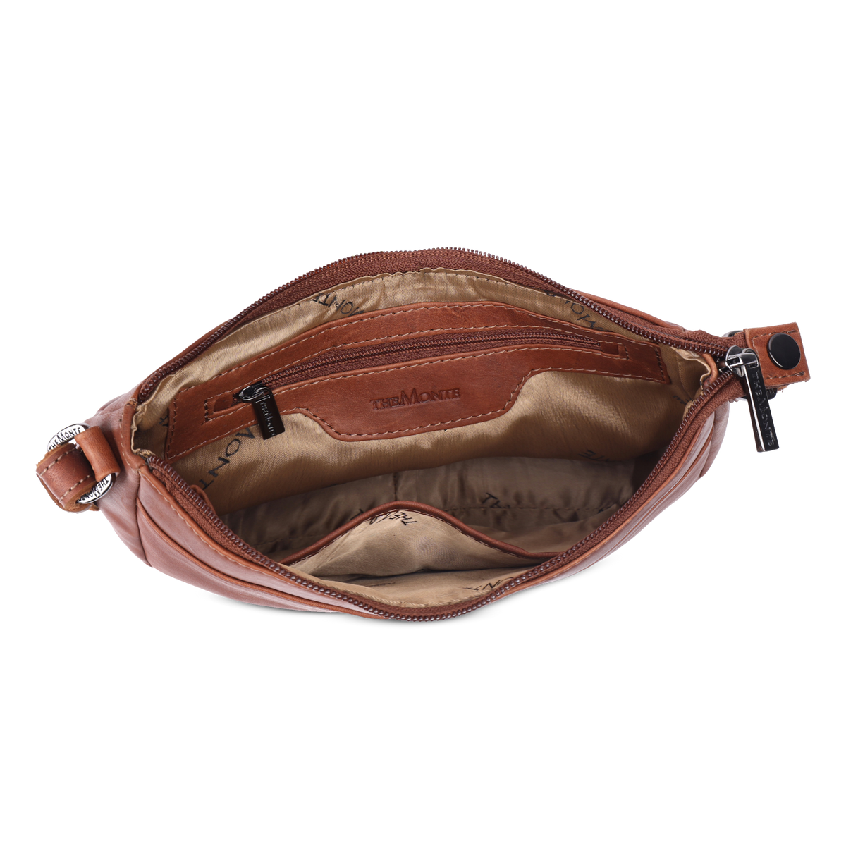 The Monte Crossbody cognac
