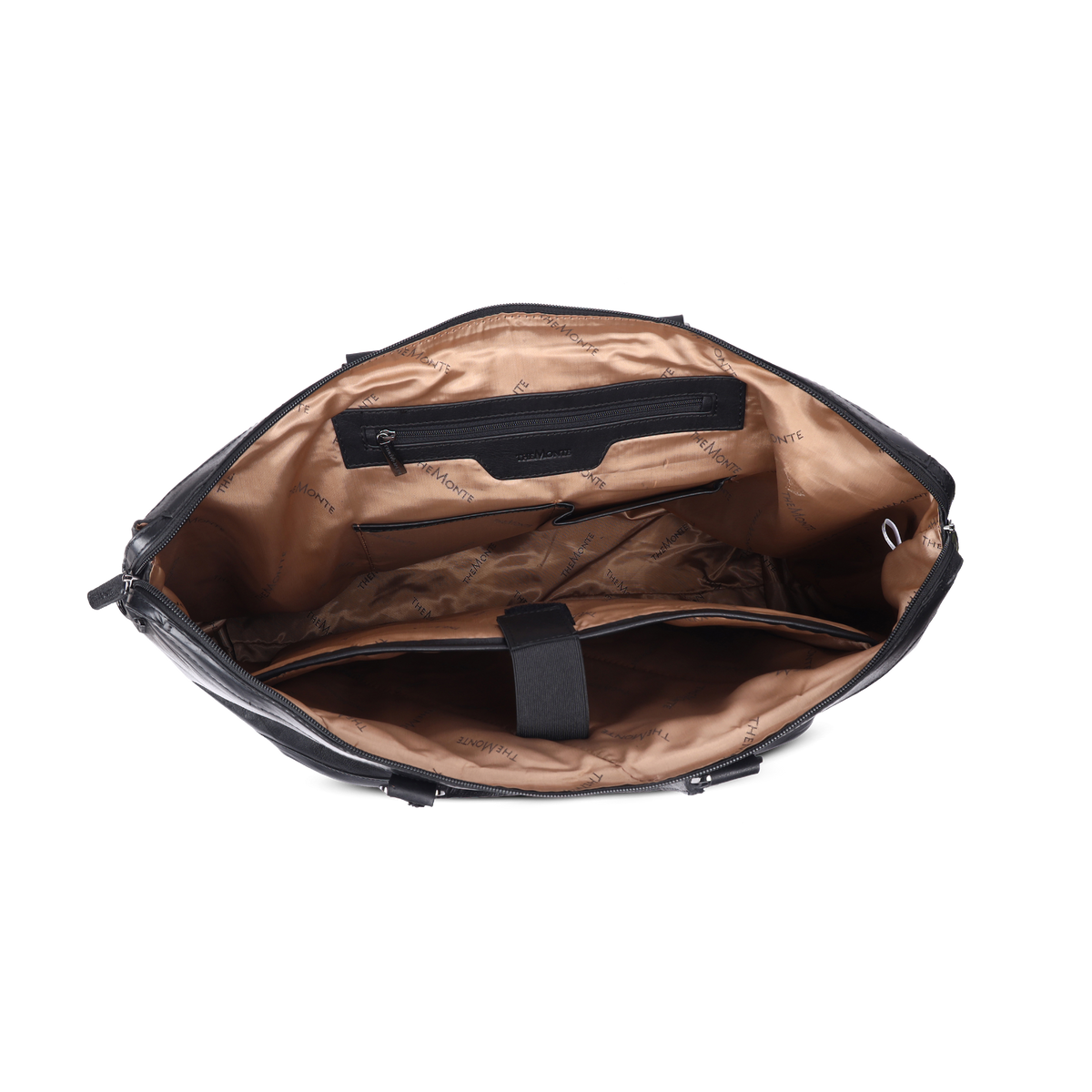The Monte Weekendbag svart