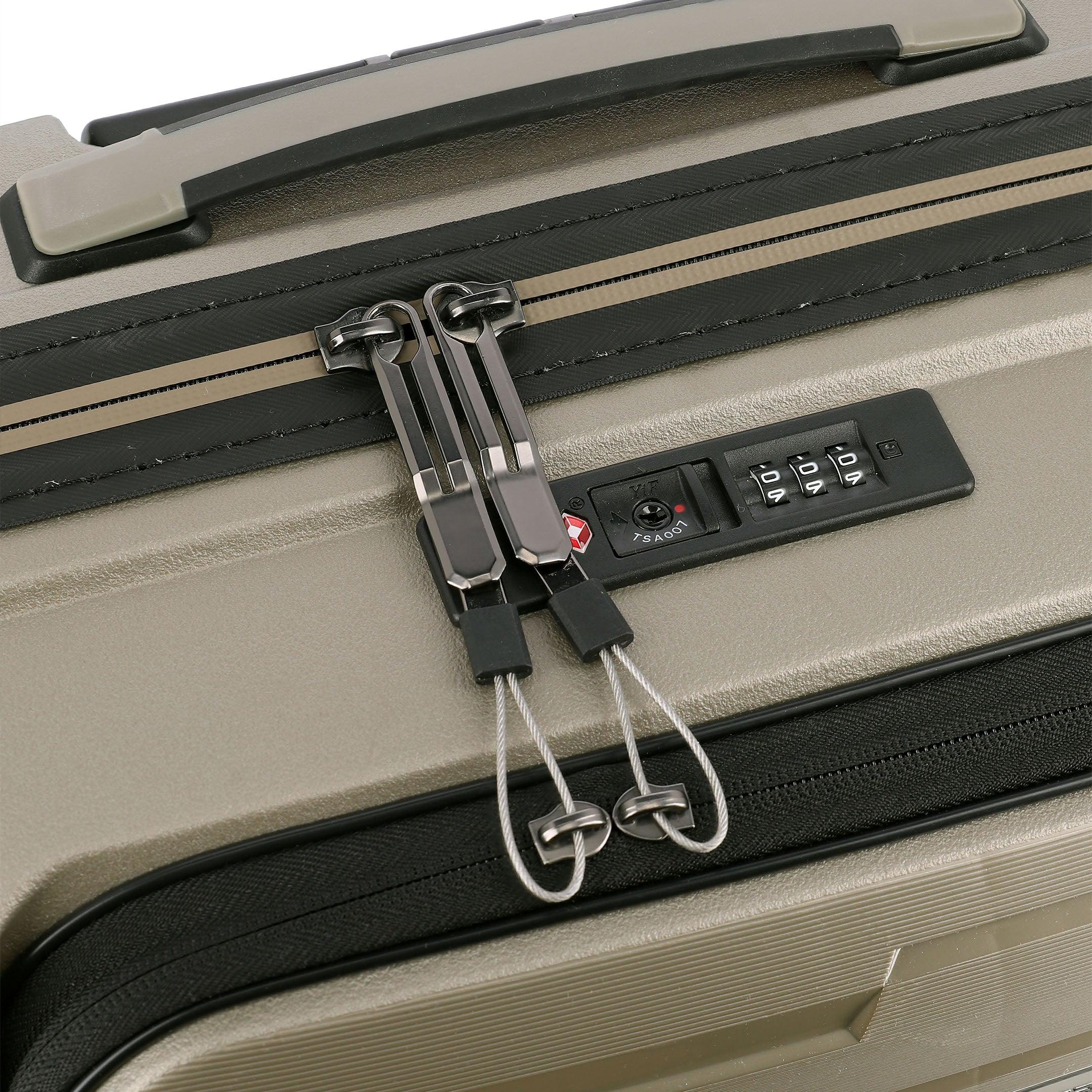 Travelite Air Base med frontficka 55 cm champagne