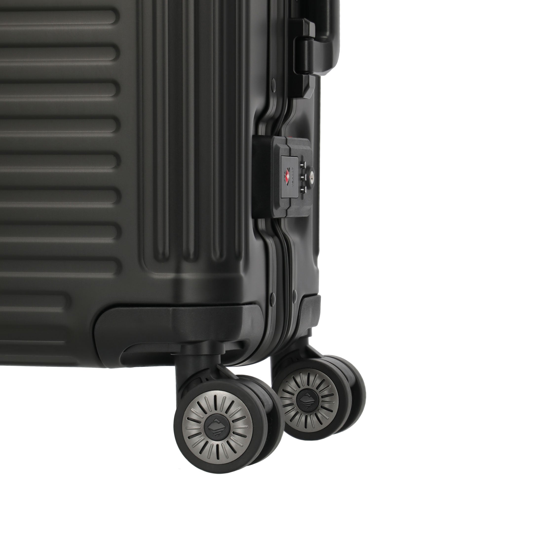 Travelite Next 2.0 S aluminium svart