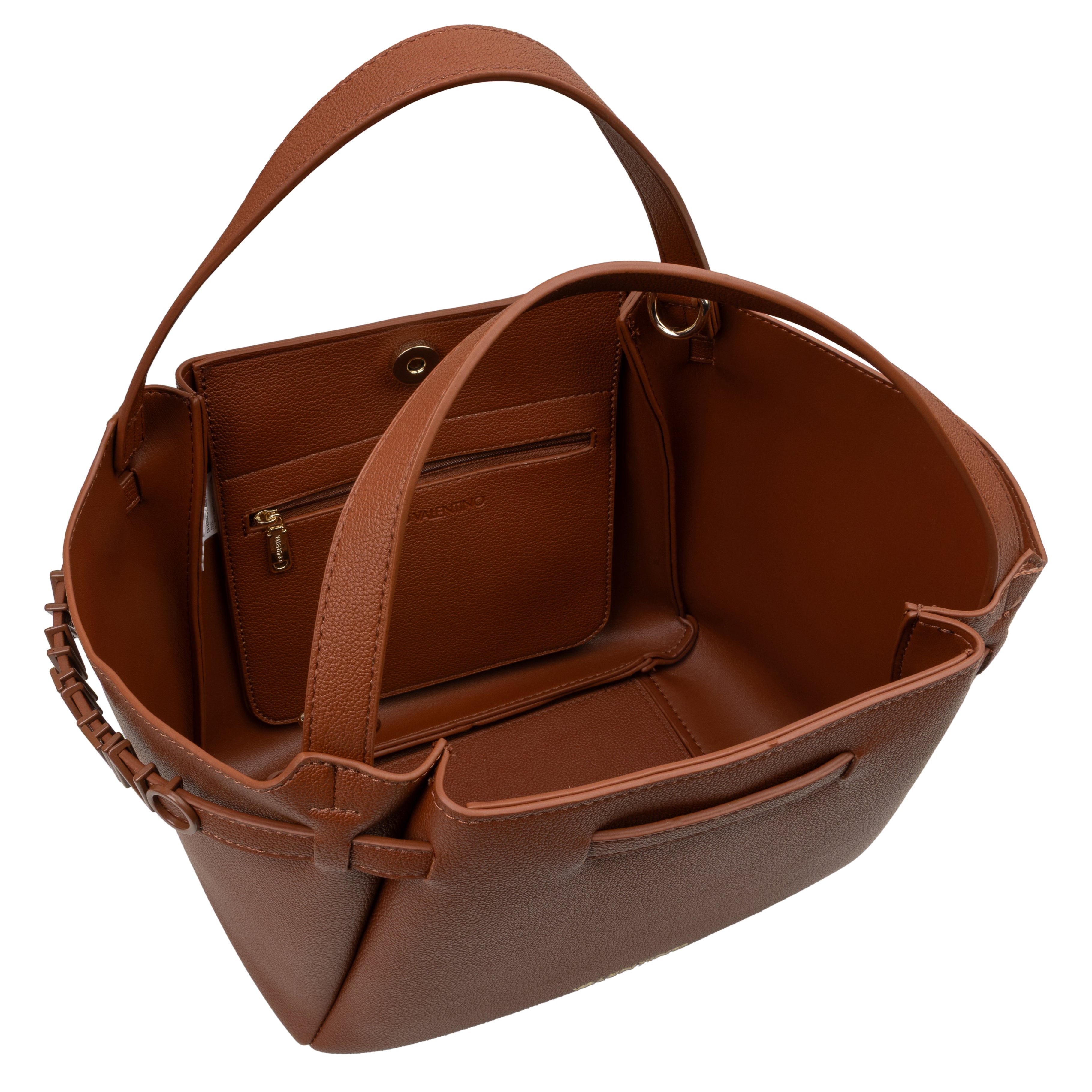 Valentino City tote Medea cognac