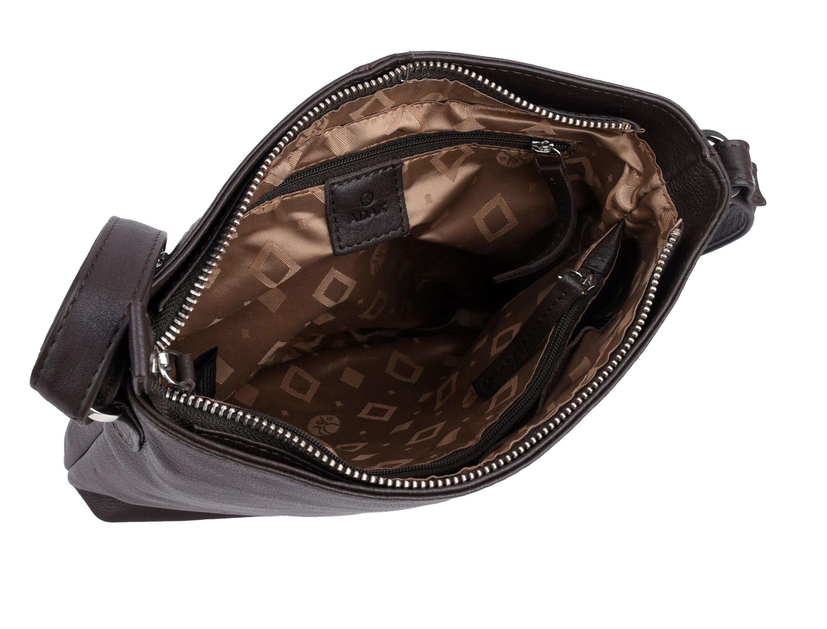 Adax Crossbody Lotta mörkbrun