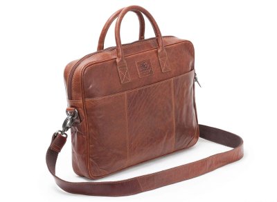 Baoobaoo Briefcase Soft 13" Brandy