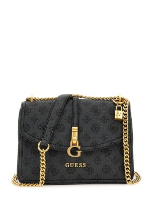 Guess Handbag G James logo coal