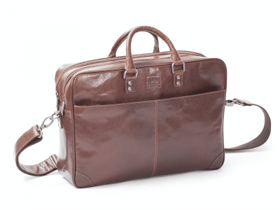 Baoobaoo Briefcase 15" 2 ZIP Brandy