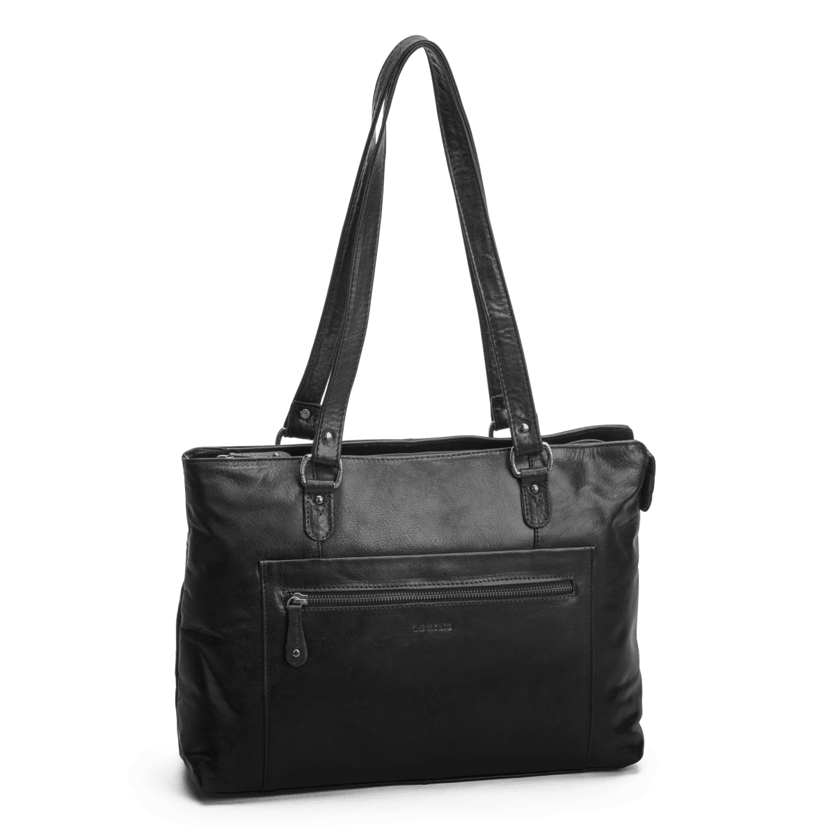 The Monte Workbag/Handbag skinn svart