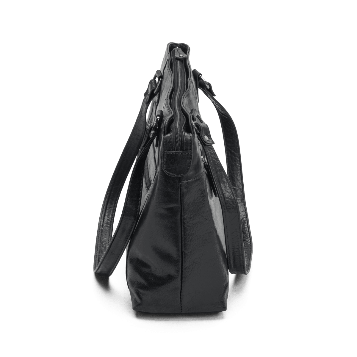 The Monte Workbag/Handbag skinn svart