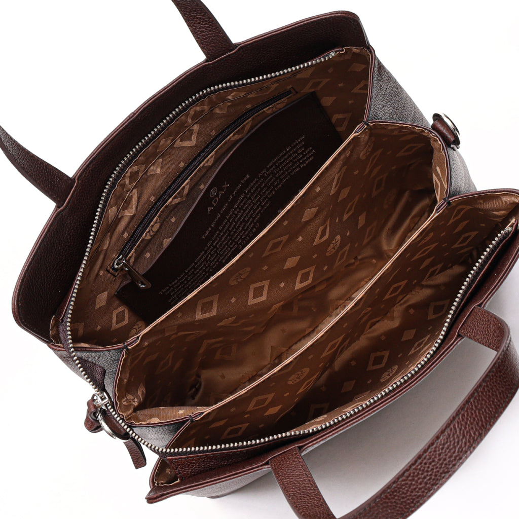 Adax Handbag Pil brun