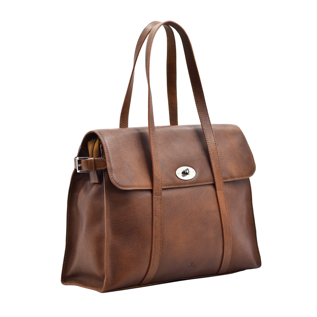 Adax Handbag Marielle cognac