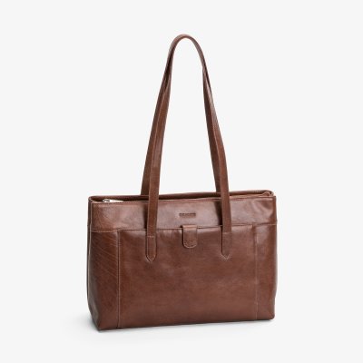 The Monte Workbag/Handbag skinn brun